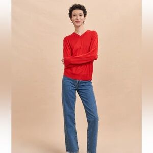 La Ligne Ben V Neck Sweater